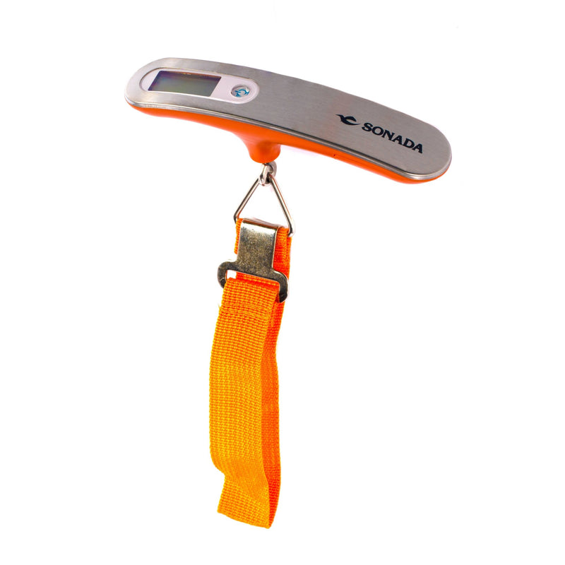 Orange Portable Digital Hanging Scale - MOON - Luggage & Travel Accessories - Sonada - Orange Portable Digital Hanging Scale - Travel Accessories - 1