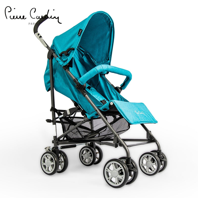 PC Baby Stroller PS88830- Gray - MOON - Baby City - Pierre Cardin - PC Baby Stroller PS88830- Gray - Turquoise - Baby Strollers - 6