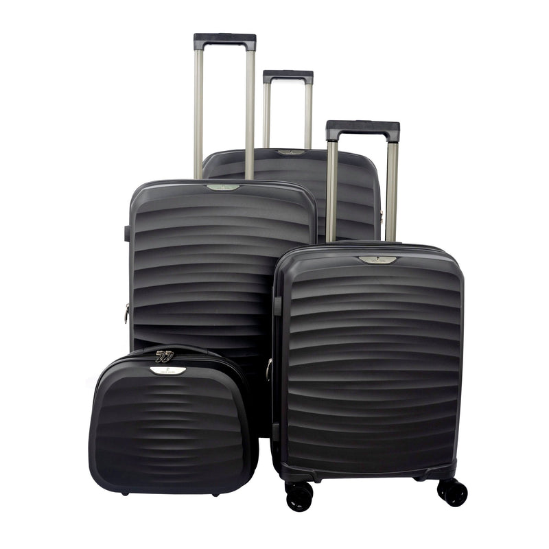 PC Hardcase Linz Collection Trolly Set of 4-PC86303 Navy - MOON - Luggage & Travel Accessories - PC - PC Hardcase Linz Collection Trolly Set of 4-PC86303 Navy - Black - Luggage set - 9