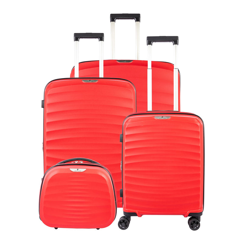 PC Hardcase Linz Collection Trolly Set of 4-PC86303 Navy - MOON - Luggage & Travel Accessories - PC - PC Hardcase Linz Collection Trolly Set of 4-PC86303 Navy - Red - Luggage set - 12