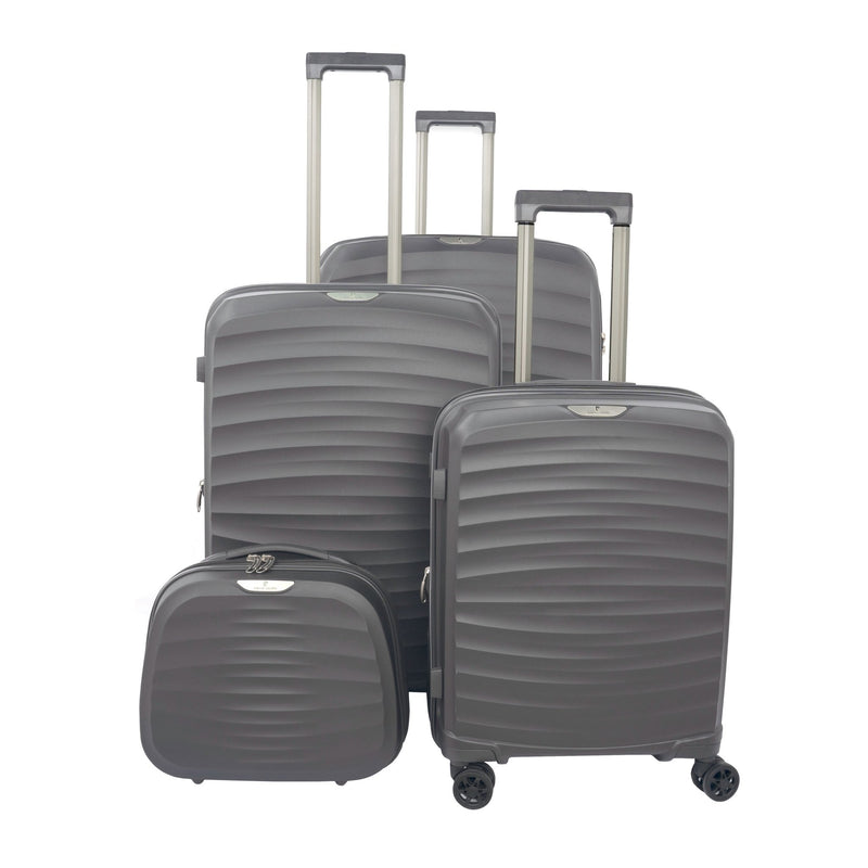 PC Hardcase Linz Collection Trolly Set of 4-PC86303 Orange - MOON - Luggage & Travel Accessories - PC - PC Hardcase Linz Collection Trolly Set of 4-PC86303 Orange - Dark Grey - Luggage set - 10