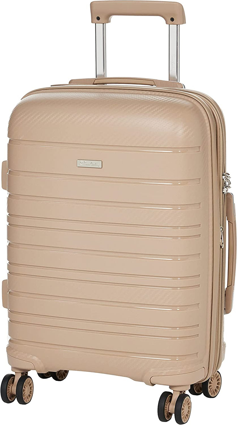 PC Hardcase Trolley Lyon Collection Set of 3 + Beauty Case- Champagne - MOON - Luggage & Travel Accessories - PC - PC Hardcase Trolley Lyon Collection Set of 3 + Beauty Case- Champagne - Champagne - Luggage set - 2