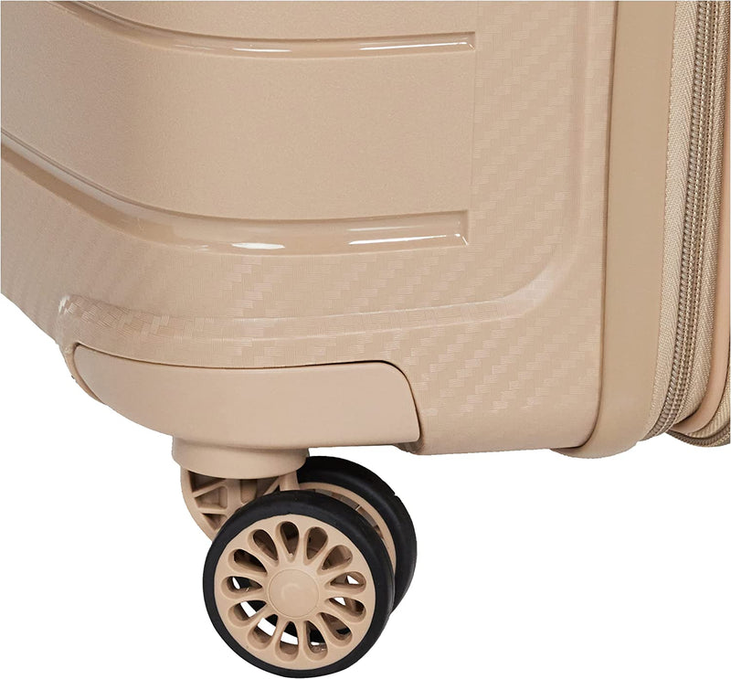PC Hardcase Trolley Lyon Collection Set of 3 + Beauty Case- Champagne - MOON - Luggage & Travel Accessories - PC - PC Hardcase Trolley Lyon Collection Set of 3 + Beauty Case- Champagne - Champagne - Luggage set - 6