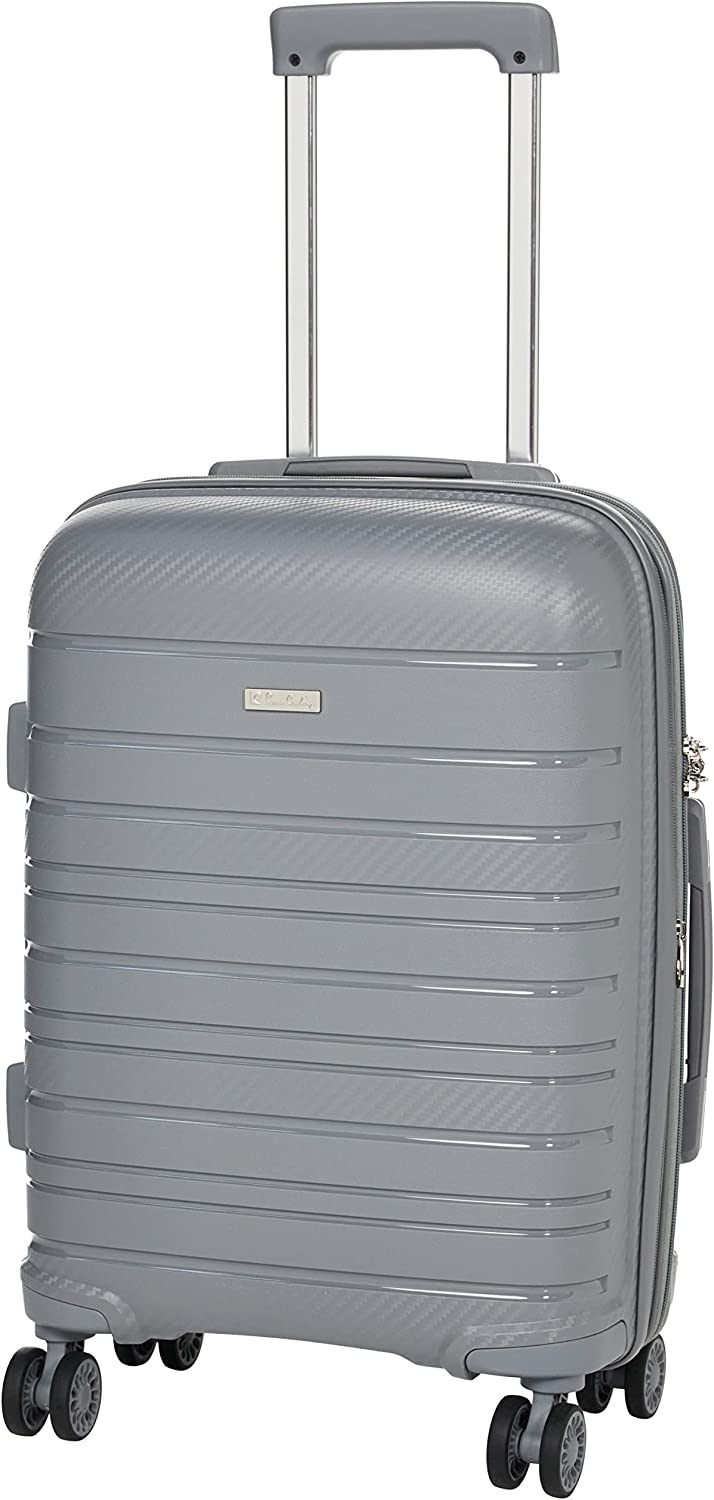 PC Hardcase Trolley Lyon Collection Set of 3 + Beauty Case- Light Grey - MOON - Luggage & Travel Accessories - PC - PC Hardcase Trolley Lyon Collection Set of 3 + Beauty Case- Light Grey - Light Grey - Luggage set - 2