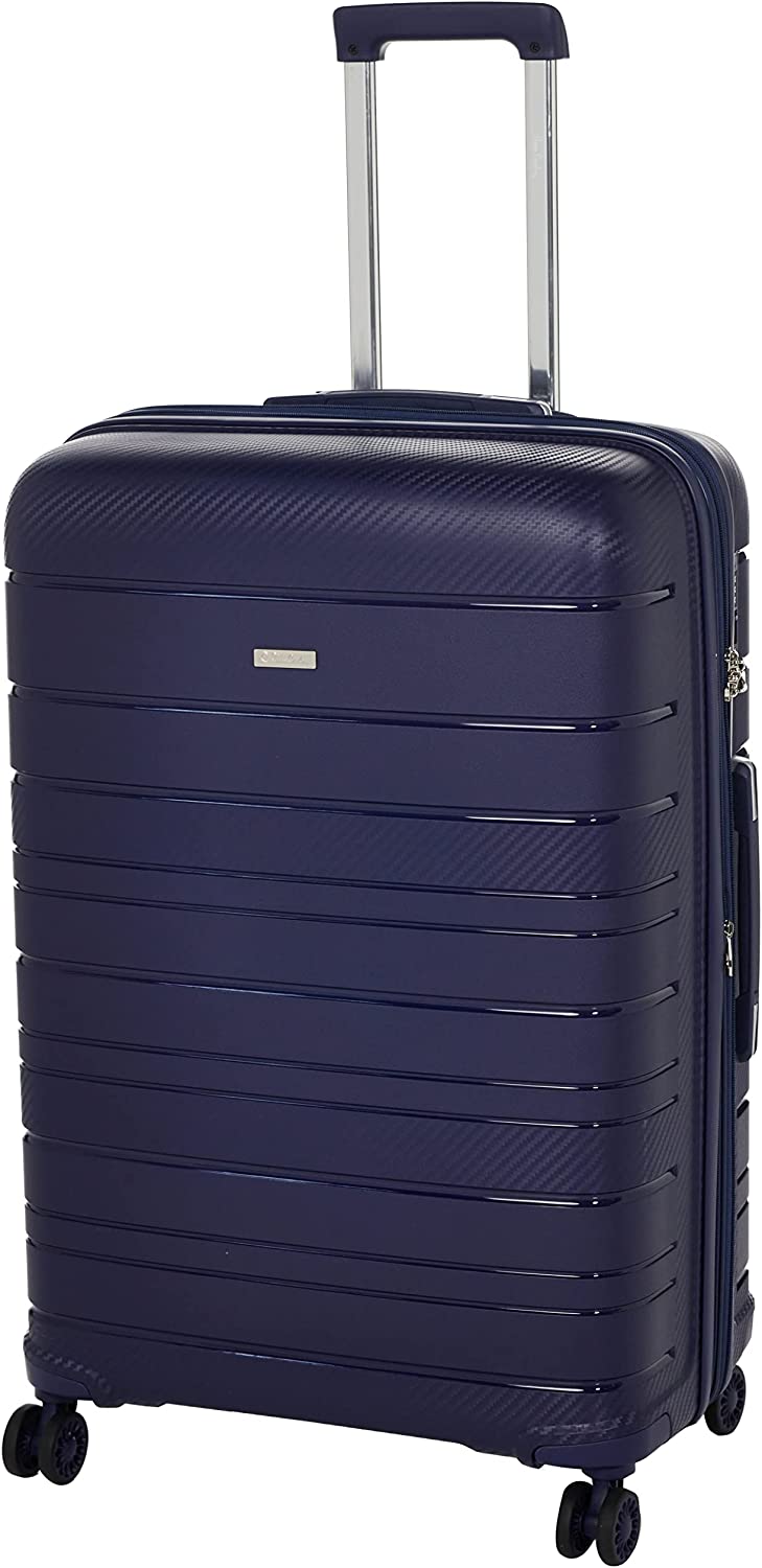 PC Hardcase Trolley Lyon Collection Set of 3 + Beauty Case- Navy - MOON - Luggage & Travel Accessories - PC - PC Hardcase Trolley Lyon Collection Set of 3 + Beauty Case- Navy - Navy - Luggage set - 2