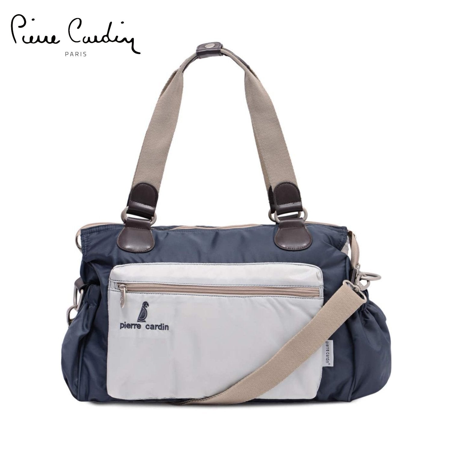 PC PB88135-PN Baby Diaper Bag Grey - MOON - Baby City - PC - PC PB88135-PN Baby Diaper Bag Grey - Grey - Diaper Bag - 1