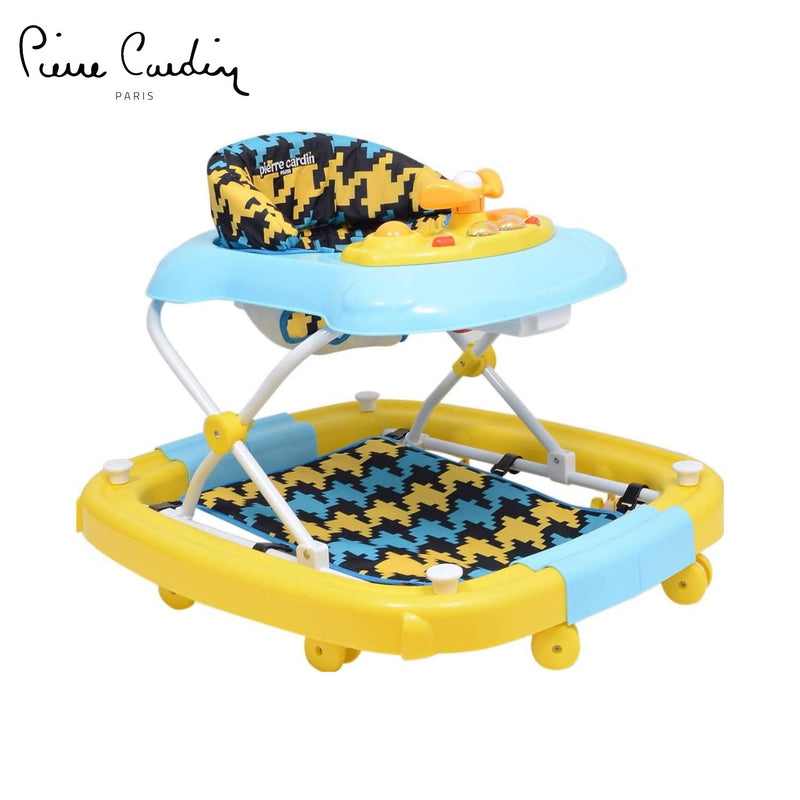 PC PW108R Baby Rocker Chair and Walker Blue and Yellow - MOON - Baby City - PC - PC PW108R Baby Rocker Chair and Walker Blue and Yellow - Lightning Yellow & Blue - Baby Walker - 1