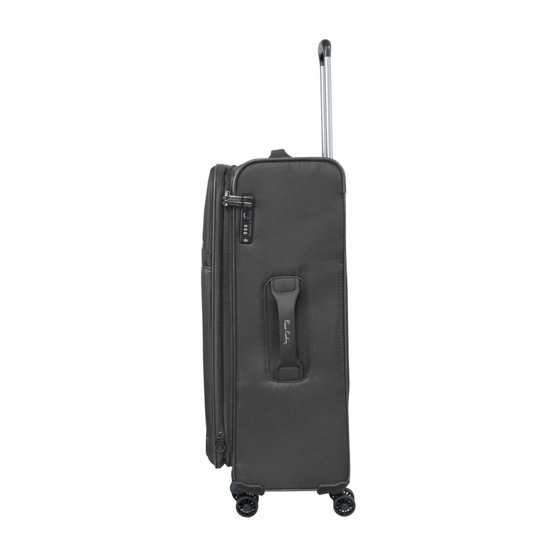 PC Softside Mercury Luggage Set of 3 Black - MOON - Luggage - PC - PC Softside Mercury Luggage Set of 3 Black - Luggage Set - 3