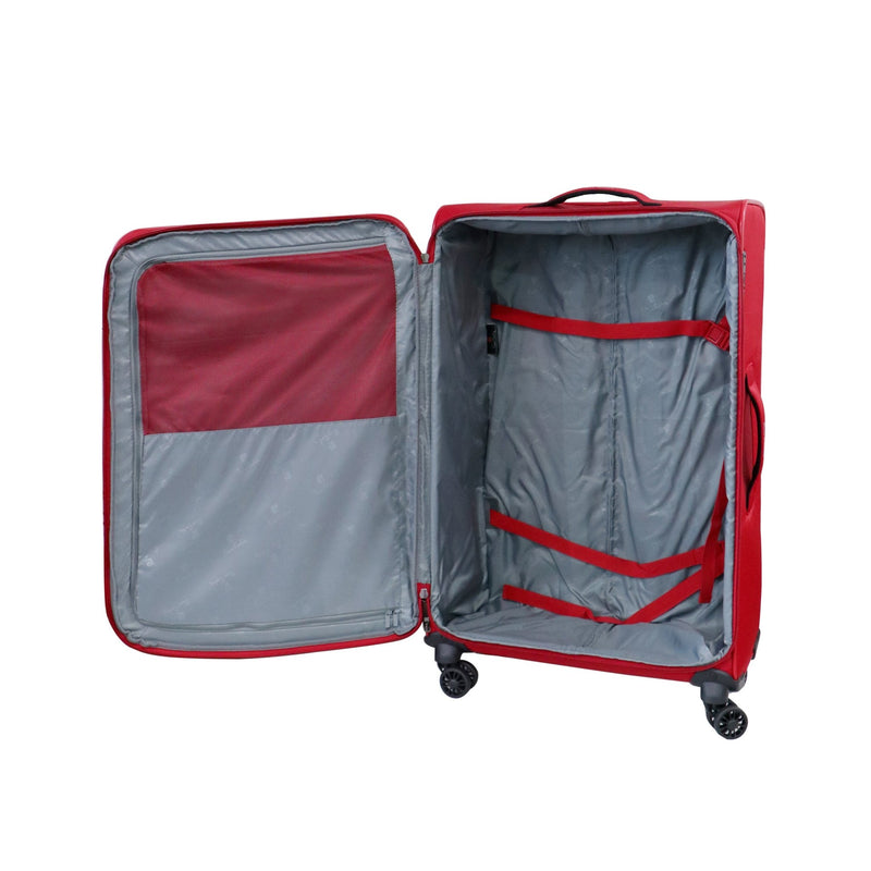 PC Softside Mercury Luggage Set of 3 Red - MOON - Luggage - PC - PC Softside Mercury Luggage Set of 3 Red - Luggage Set - 5