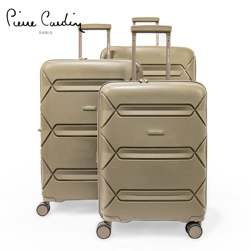 PC Trolley Set of 3 Suitcases PC86300-3T Black - MOON - Luggage & Travel Accessories - PC - PC Trolley Set of 3 Suitcases PC86300-3T Black - Champagne - Luggage - 8