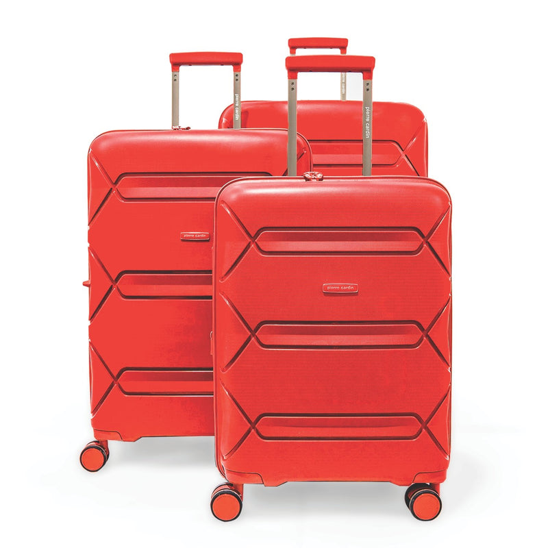 PC Trolley Set of 3 Suitcases Starlight With Free Beauty Case Champagne - MOON - Luggage & Travel Accessories - PC - PC Trolley Set of 3 Suitcases Starlight With Free Beauty Case Champagne - Peach - Luggage - 10