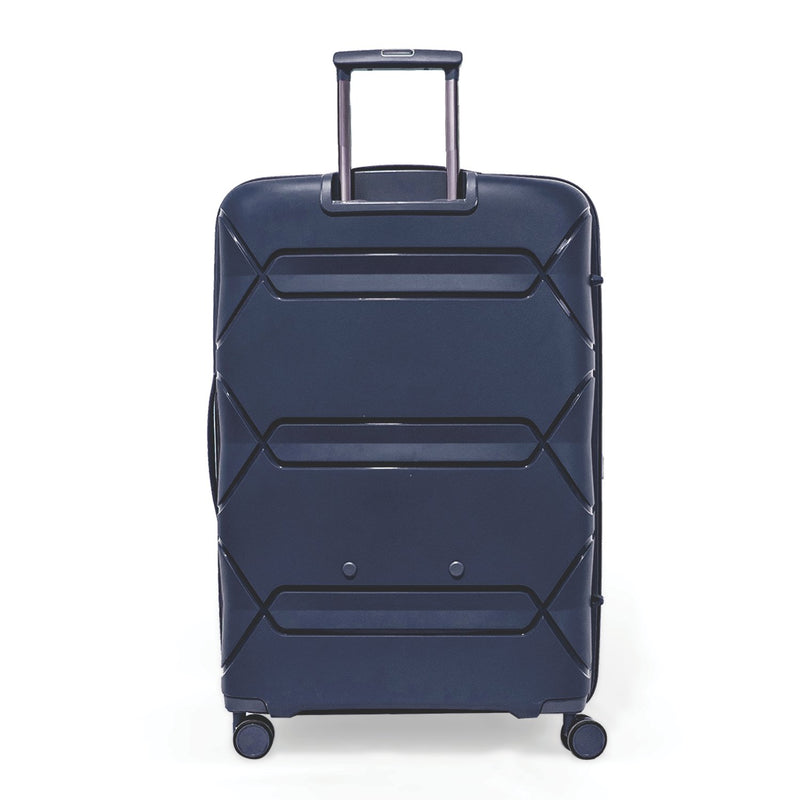 PC Trolley Set of 3 Suitcases Starlight With Free Beauty Case GreyBlue - MOON - Luggage & Travel Accessories - PC - PC Trolley Set of 3 Suitcases Starlight With Free Beauty Case GreyBlue - GreyBlue - Luggage set - 4