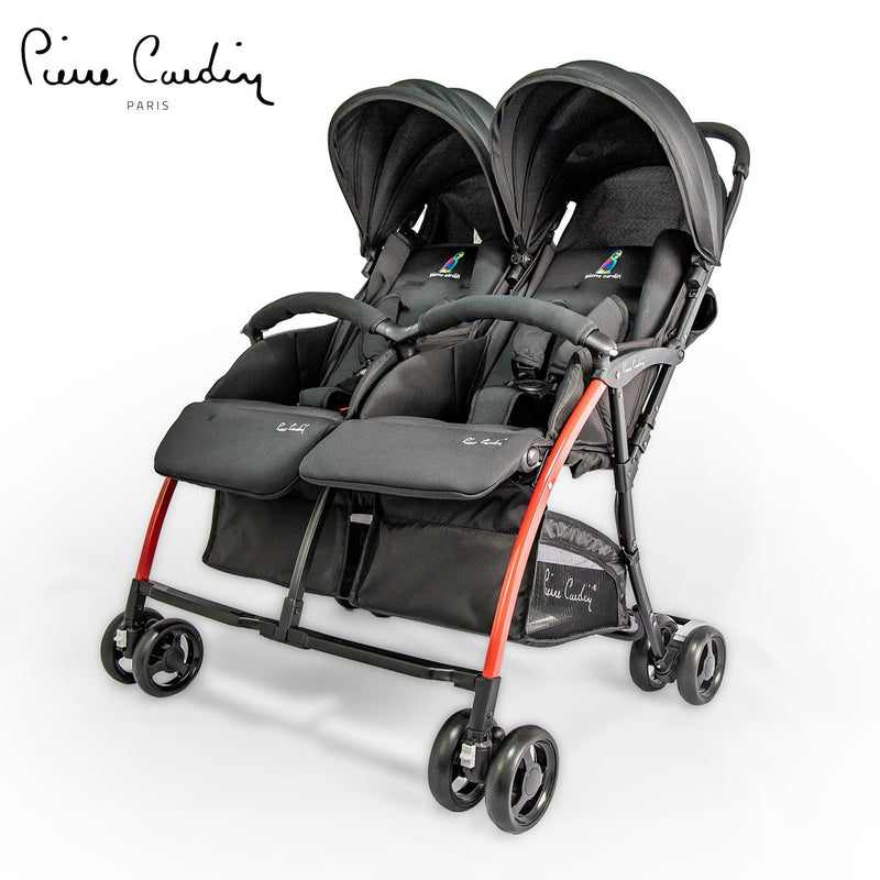 PC Twin Baby Stroller PS88840 Black - MOON - Baby City - PC - PC Twin Baby Stroller PS88840 Black - Black - PC - 1