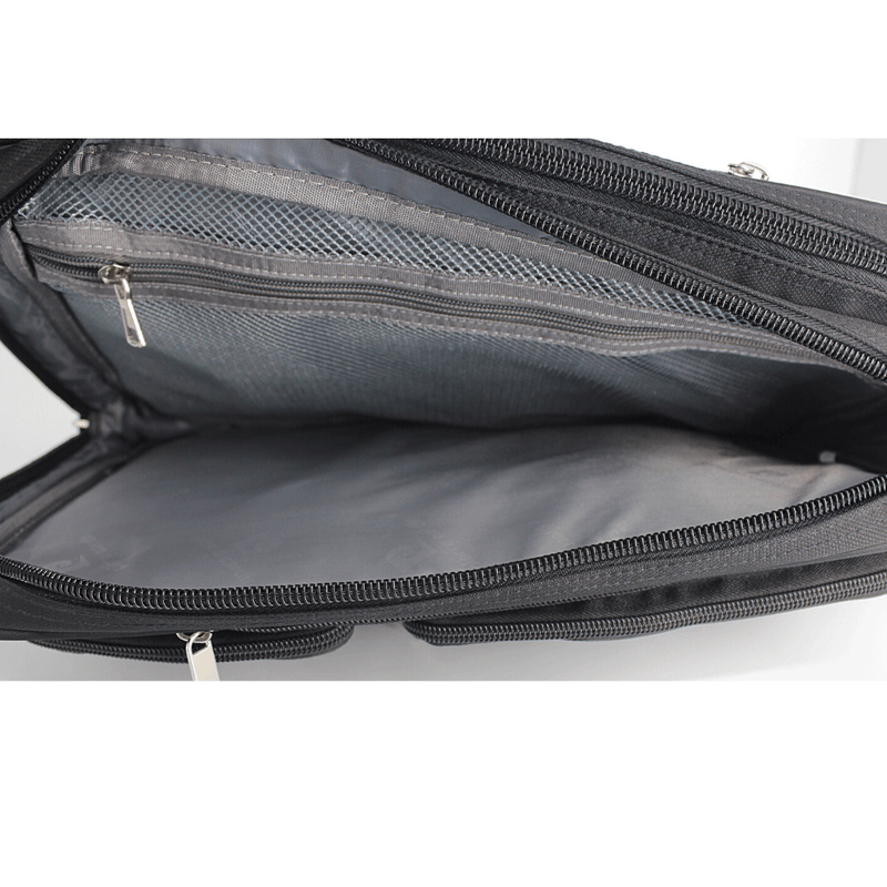 Pierre Cardin 15" Laptop Bag & Adjustable Backpack with Multiple Pockets, Black - Moon Factory Outlet - Travel - Pierre Cardin - Pierre Cardin 15" Laptop Bag & Adjustable Backpack with Multiple Pockets, Black - Default Title - Backpack - 6