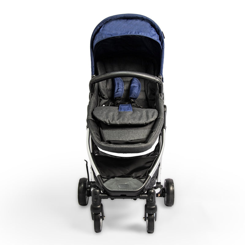 Pierre Cardin Baby Stroller + Car Seat + Diaper Bag PS88839 Blue - Moon Factory Outlet - Baby City - Pierre Cardin - Pierre Cardin Baby Stroller + Car Seat + Diaper Bag PS88839 Blue - Default Title - Baby Strollers - 3