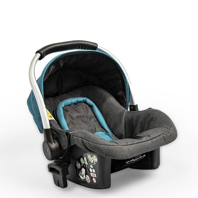 Pierre Cardin Baby Stroller + Car Seat + Diaper Bag PS88839 Green - Moon Factory Outlet - Baby City - Pierre Cardin - Pierre Cardin Baby Stroller + Car Seat + Diaper Bag PS88839 Green - Default Title - Baby Strollers - 4