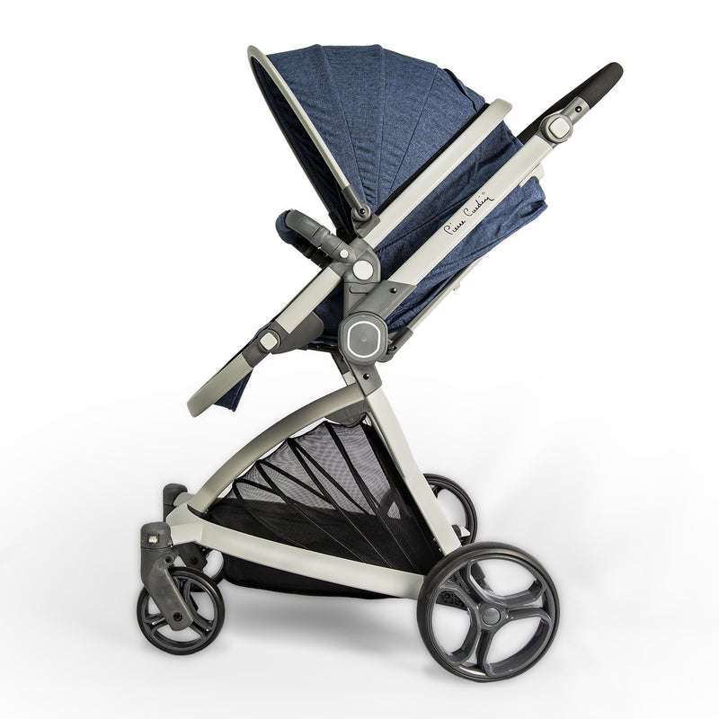 Pierre Cardin Baby Stroller + Car Seat + Diaper Bag Sets PS88829 Navy Blue - Moon Factory Outlet - Pierre Cardin Baby - Pierre Cardin - Pierre Cardin Baby Stroller + Car Seat + Diaper Bag Sets PS88829 Navy Blue - Baby Stroller - 5