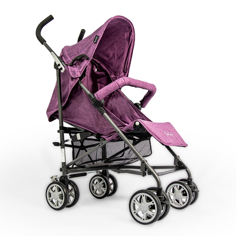 Pierre Cardin Baby Stroller- Gray - MOON - Baby City - Pierre Cardin Baby - Pierre Cardin Baby Stroller- Gray - Purple - Baby Strollers - 7