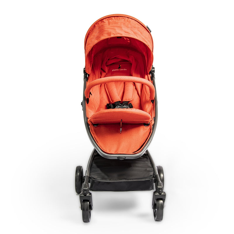 Pierre Cardin Baby Stroller PS88828 -Grey - Moon Factory Outlet - Baby City - Pierre Cardin - Pierre Cardin Baby Stroller PS88828 -Grey - Red - Baby Stroller - 14