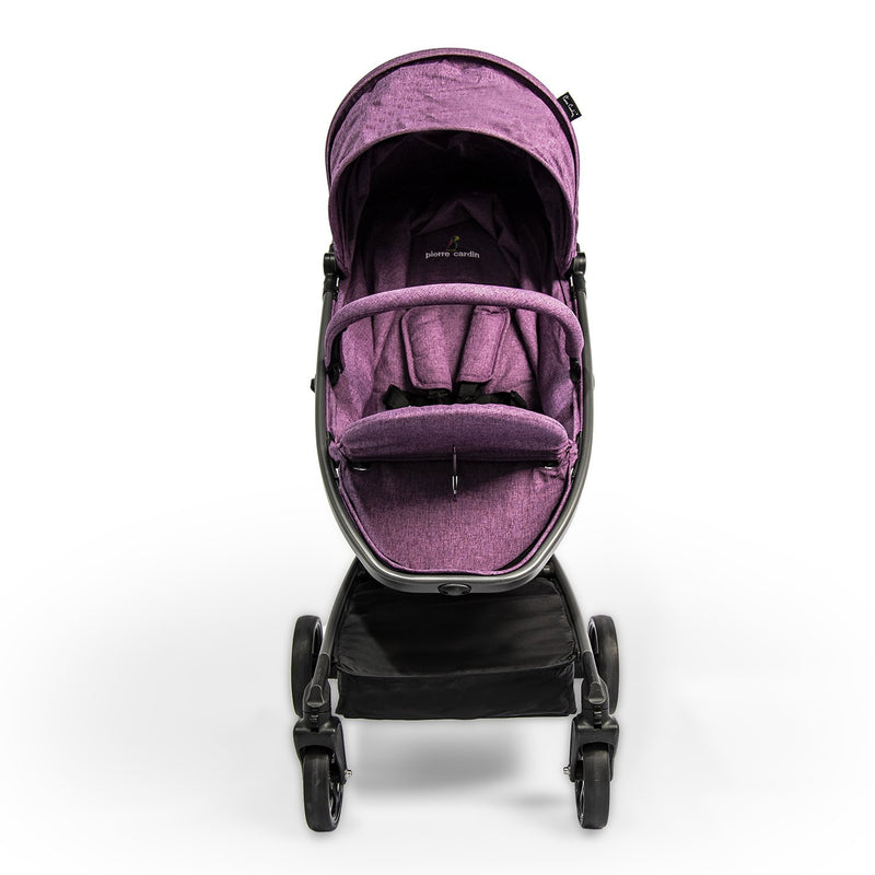 Pierre Cardin Baby Stroller PS88828 -Grey - Moon Factory Outlet - Baby City - Pierre Cardin - Pierre Cardin Baby Stroller PS88828 -Grey - Purple - Baby Stroller - 10
