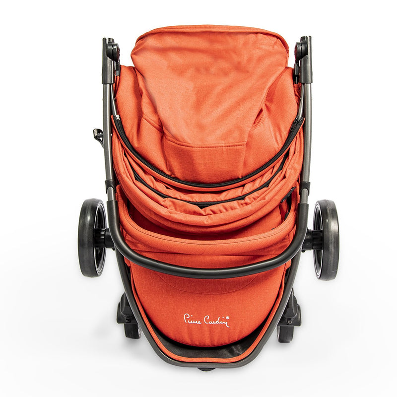 Pierre Cardin Baby Stroller PS88828 -Grey - Moon Factory Outlet - Baby City - Pierre Cardin - Pierre Cardin Baby Stroller PS88828 -Grey - Red - Baby Stroller - 16