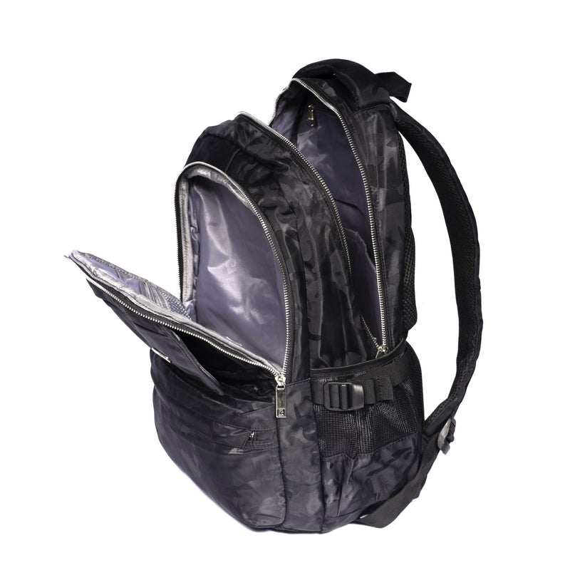 Pierre Cardin Backpack Large-18 - Moon Factory Outlet - Travel - Pierre Cardin - Pierre Cardin Backpack Large-18 - Black - Back 2 School - 8