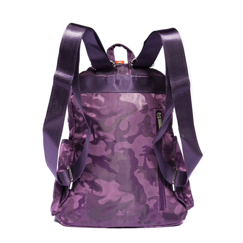 Pierre Cardin Backpack Multiple Color Small Size 16 - Moon Factory Outlet - Travel - Pierre Cardin - Pierre Cardin Backpack Multiple Color Small Size 16 - Purple Camo - Back 2 School - 3