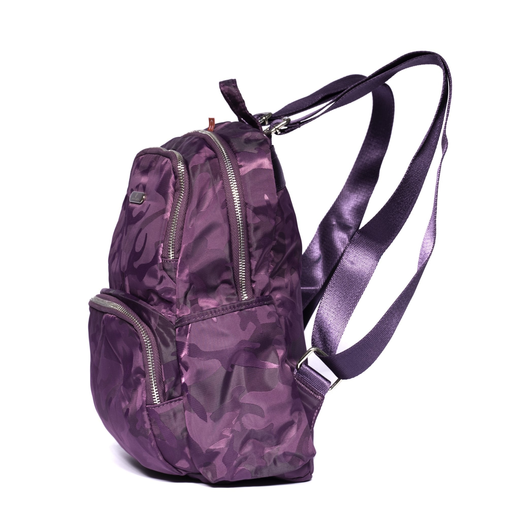 Pierre Cardin Backpack Multiple Color Small Size 16 Camo Purple - MOON - Backpack & Laptop - Pierre Cardin