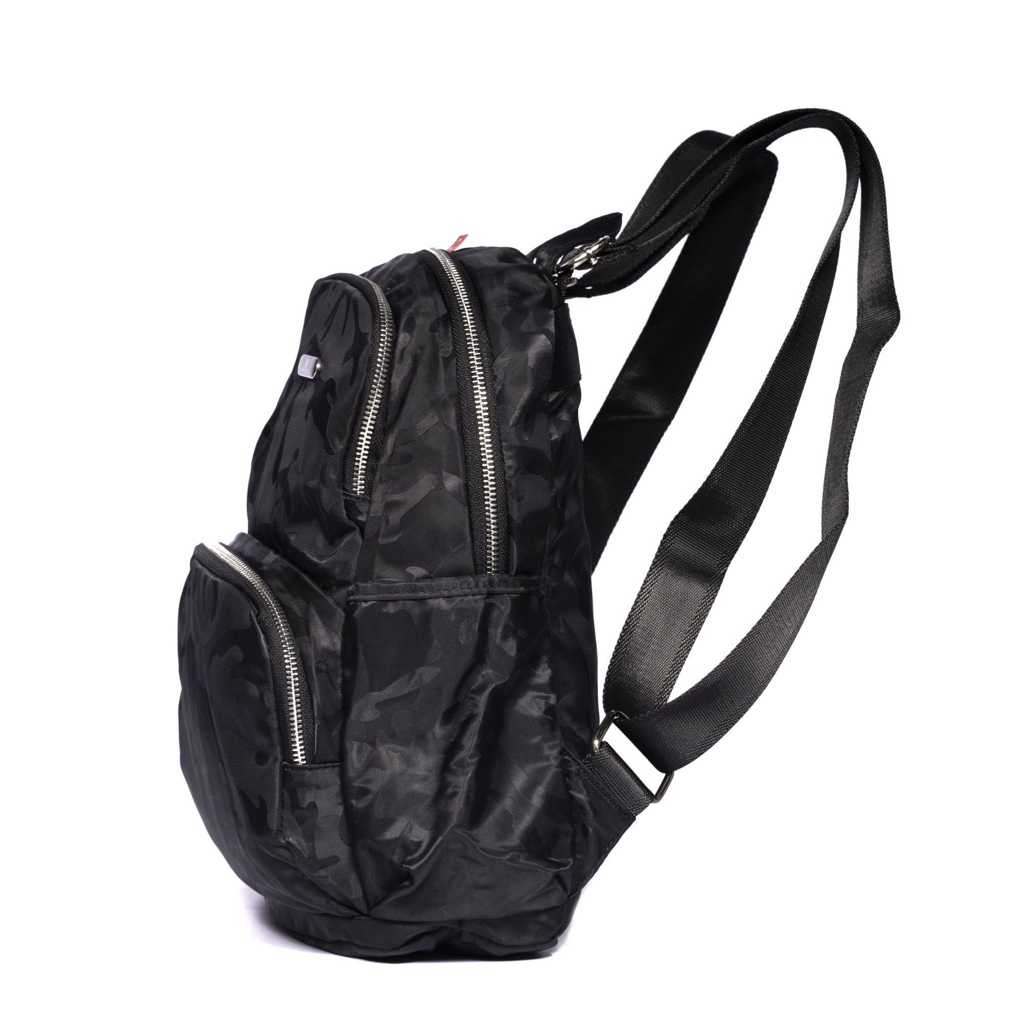 Pierre Cardin Backpack Multiple Color Small Size 16 Camo Black - Moon Factory Outlet - Back 2 School - Pierre Cardin - Pierre Cardin Backpack Multiple Color Small Size 16 Camo Black - Camo Black - Back 2 School - 2