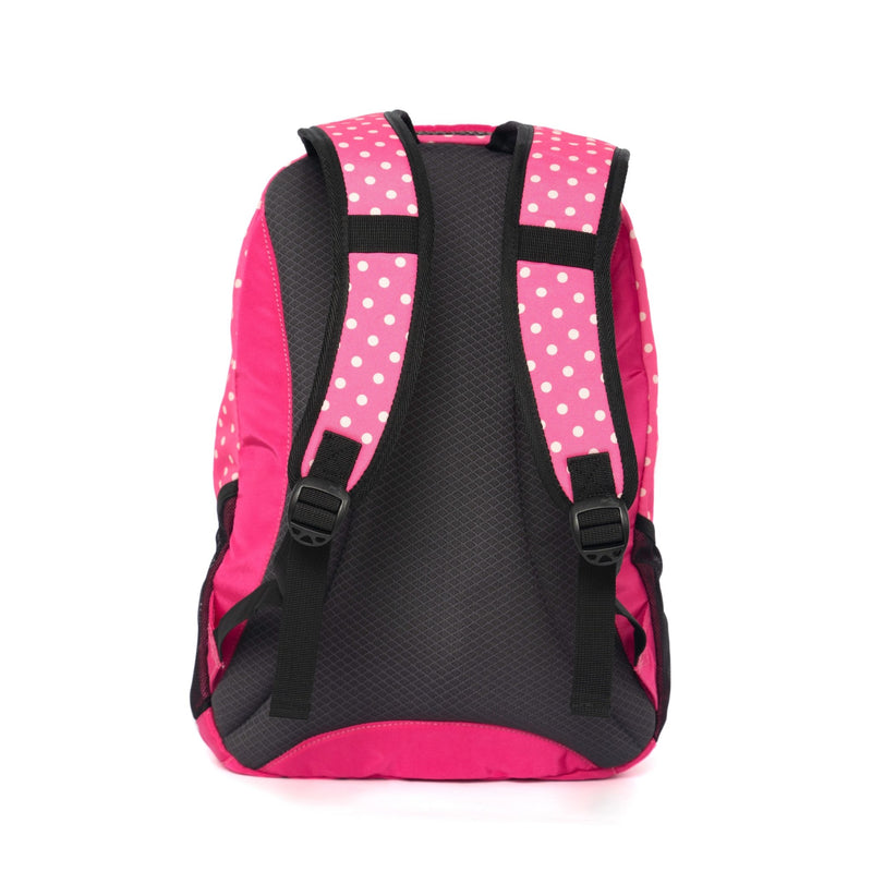 Pierre Cardin Backpack, Pinky Dots - Moon Factory Outlet - Back 2 School - Pierre Cardin - Pierre Cardin Backpack, Pinky Dots - Back 2 School - 5