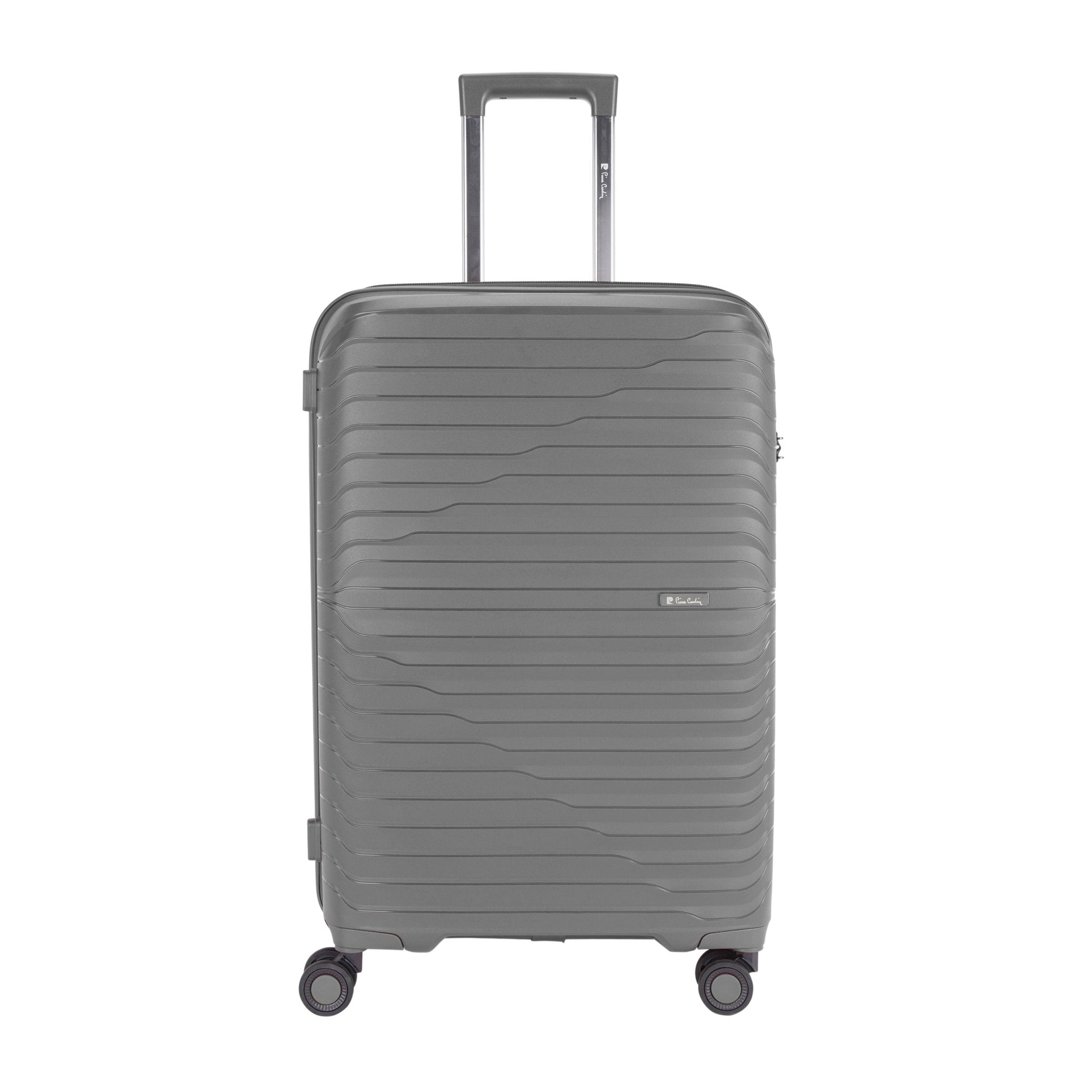 Pierre Cardin Basel Collection Set of 3-Dark Grey - MOON - Luggage & Travel Accessories - Pierre Cardin - Pierre Cardin Basel Collection Set of 3-Dark Grey - Luggage set - 4