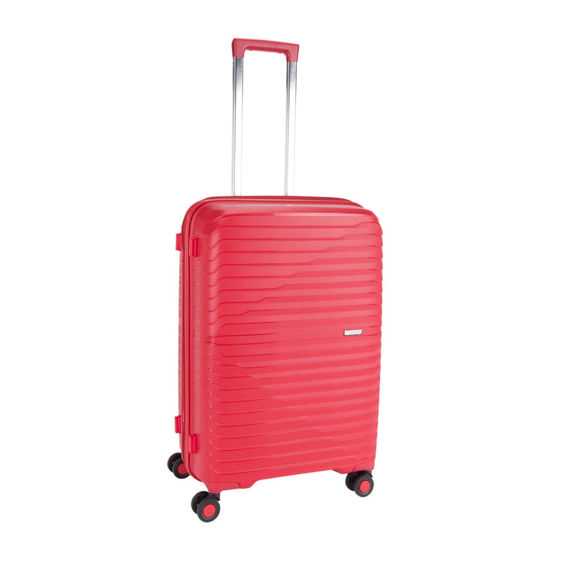 Pierre Cardin Basel Collection Set of 3-Red - MOON - Luggage & Travel Accessories - Pierre Cardin - Pierre Cardin Basel Collection Set of 3-Red - Red - Luggage set - 3