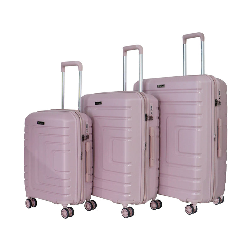 Pierre Cardin Bern Collection Set of 3 Champagne - MOON - Luggage - Pierre Cardin - Pierre Cardin Bern Collection Set of 3 Champagne - Rose Gold - Luggage Set - 7