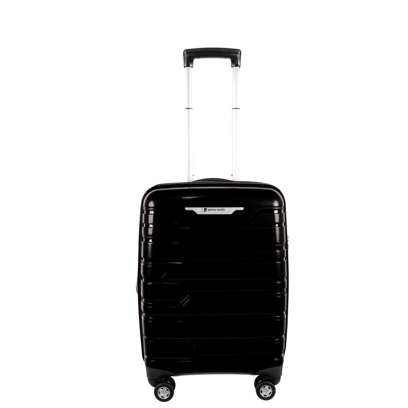 Pierre Cardin Hardcase Trolley Set of 4- Black PC86307 - Moon Factory Outlet - Luggage & Travel Accessories - Pierre Cardin - Pierre Cardin Hardcase Trolley Set of 4- Black PC86307 - Black - Luggage - 10