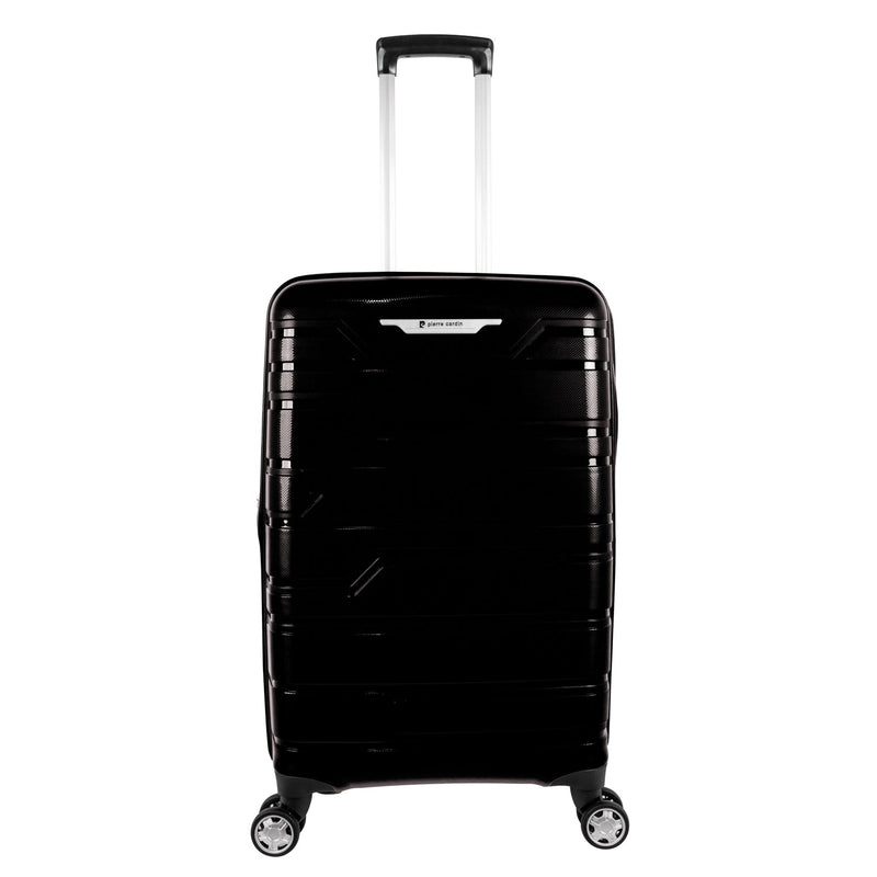 Pierre Cardin Hardcase Trolley Set of 4- Black PC86307 - Moon Factory Outlet - Luggage & Travel Accessories - Pierre Cardin - Pierre Cardin Hardcase Trolley Set of 4- Black PC86307 - Black - Luggage - 6