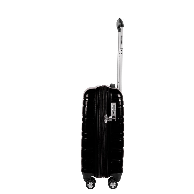 Pierre Cardin Hardcase Trolley Set of 4- Black PC86307 - Moon Factory Outlet - Luggage & Travel Accessories - Pierre Cardin - Pierre Cardin Hardcase Trolley Set of 4- Black PC86307 - Black - Luggage - 11