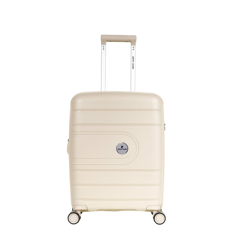 Pierre Cardin Hardcase Trolley Set of 4-Champagne PC86304W4 - MOON - Luggage & Travel Accessories - Pierre Cardin - Pierre Cardin Hardcase Trolley Set of 4-Champagne PC86304W4 - Luggage Set - 4