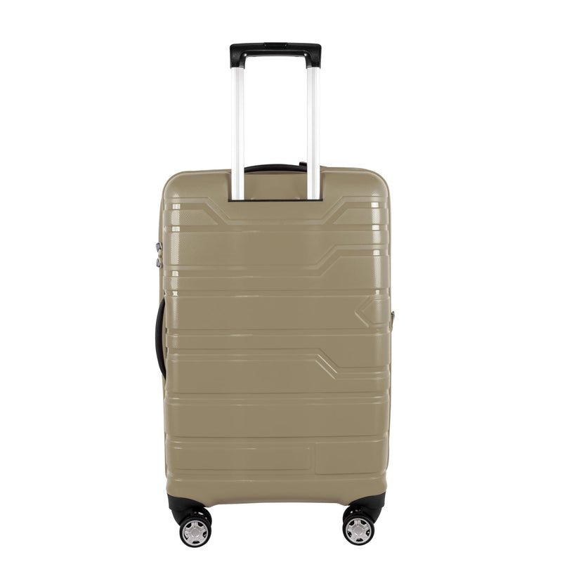 Pierre Cardin Hardcase Trolley Set of 4- Champagne PC86307 - Moon Factory Outlet - Luggage & Travel Accessories - Pierre Cardin - Pierre Cardin Hardcase Trolley Set of 4- Champagne PC86307 - Champagne - Luggage - 8
