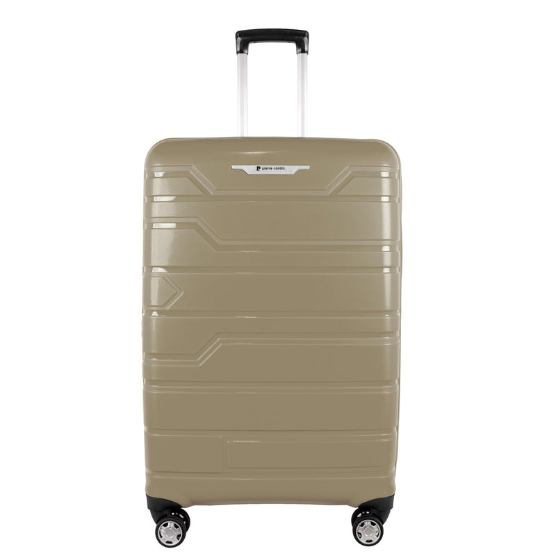 Pierre Cardin Hardcase Trolley Set of 4- Champagne PC86307 - Moon Factory Outlet - Luggage & Travel Accessories - Pierre Cardin - Pierre Cardin Hardcase Trolley Set of 4- Champagne PC86307 - Champagne - Luggage - 2