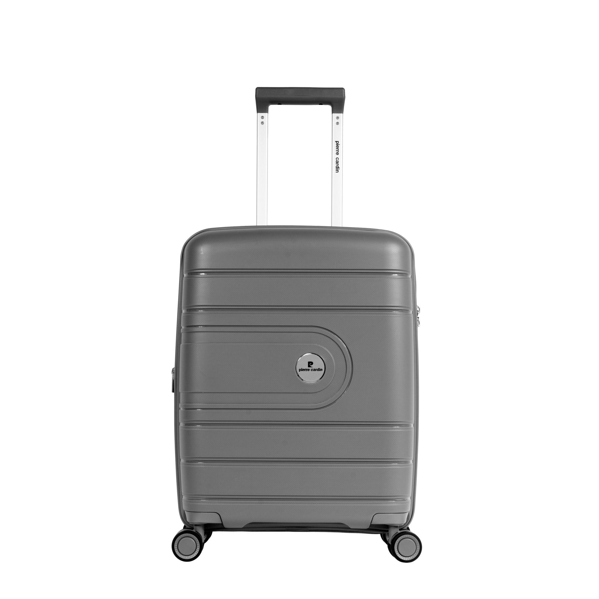 Pierre Cardin Hardcase Trolley Set of 4-Dark Grey PC86304W4 - MOON - Luggage & Travel Accessories - Pierre Cardin - Pierre Cardin Hardcase Trolley Set of 4-Dark Grey PC86304W4 - Luggage Set - 4