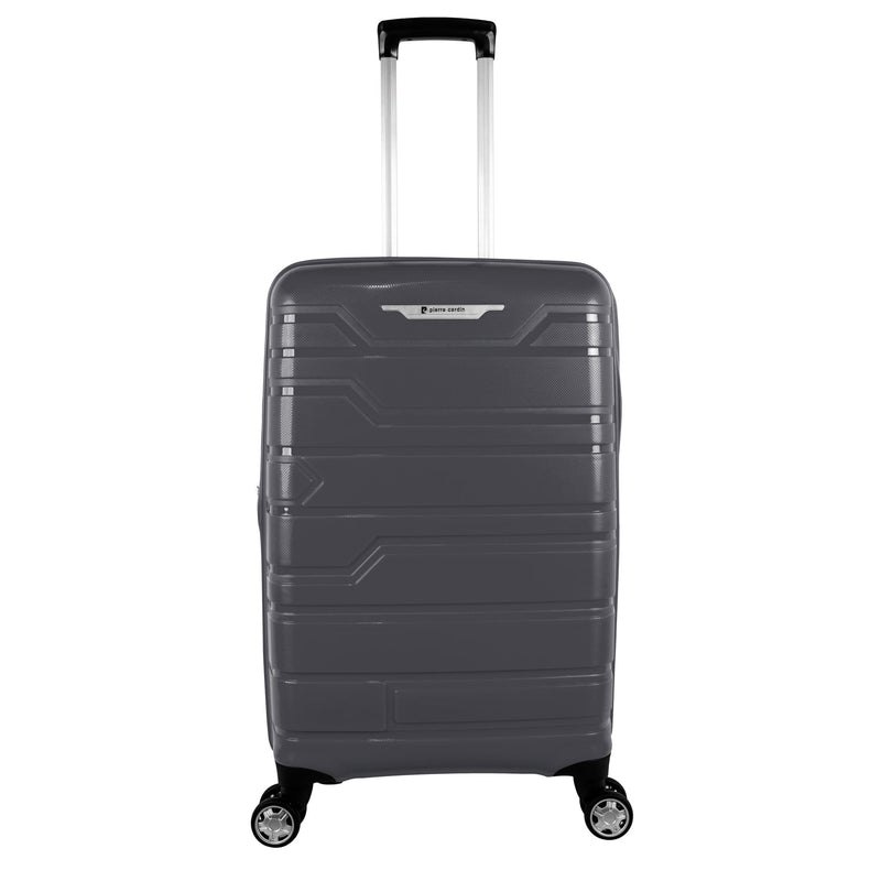 Pierre Cardin Hardcase Trolley Set of 4- Dark Grey PC86307 - Moon Factory Outlet - Luggage & Travel Accessories - Pierre Cardin - Pierre Cardin Hardcase Trolley Set of 4- Dark Grey PC86307 - Dark Grey - Luggage - 6