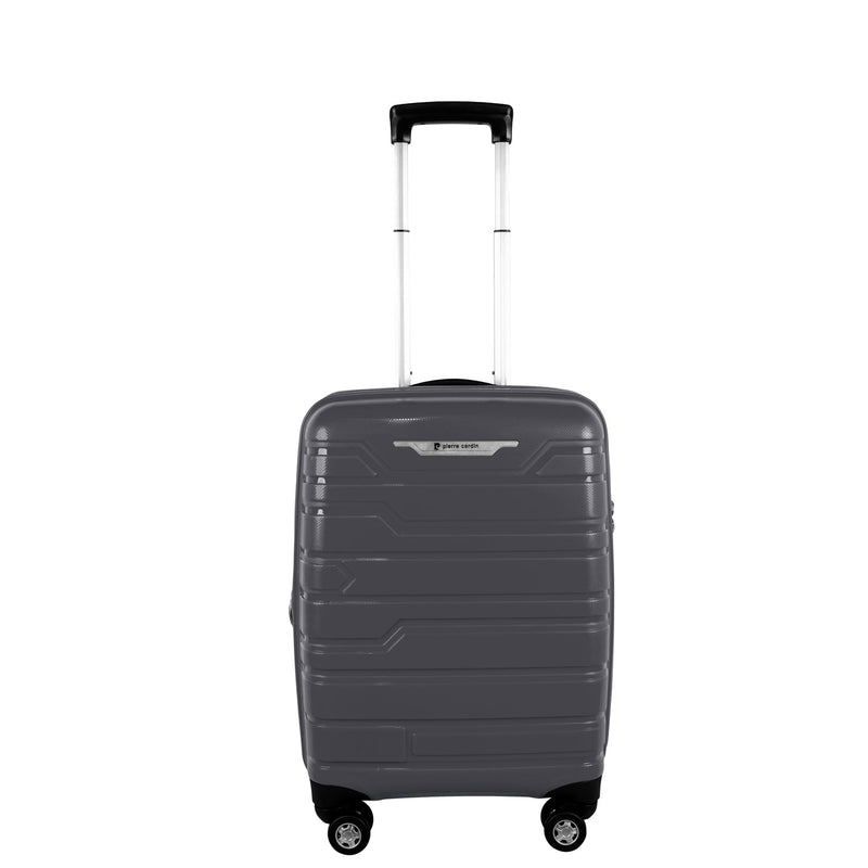 Pierre Cardin Hardcase Trolley Set of 4- Dark Grey PC86307 - Moon Factory Outlet - Luggage & Travel Accessories - Pierre Cardin - Pierre Cardin Hardcase Trolley Set of 4- Dark Grey PC86307 - Dark Grey - Luggage - 10