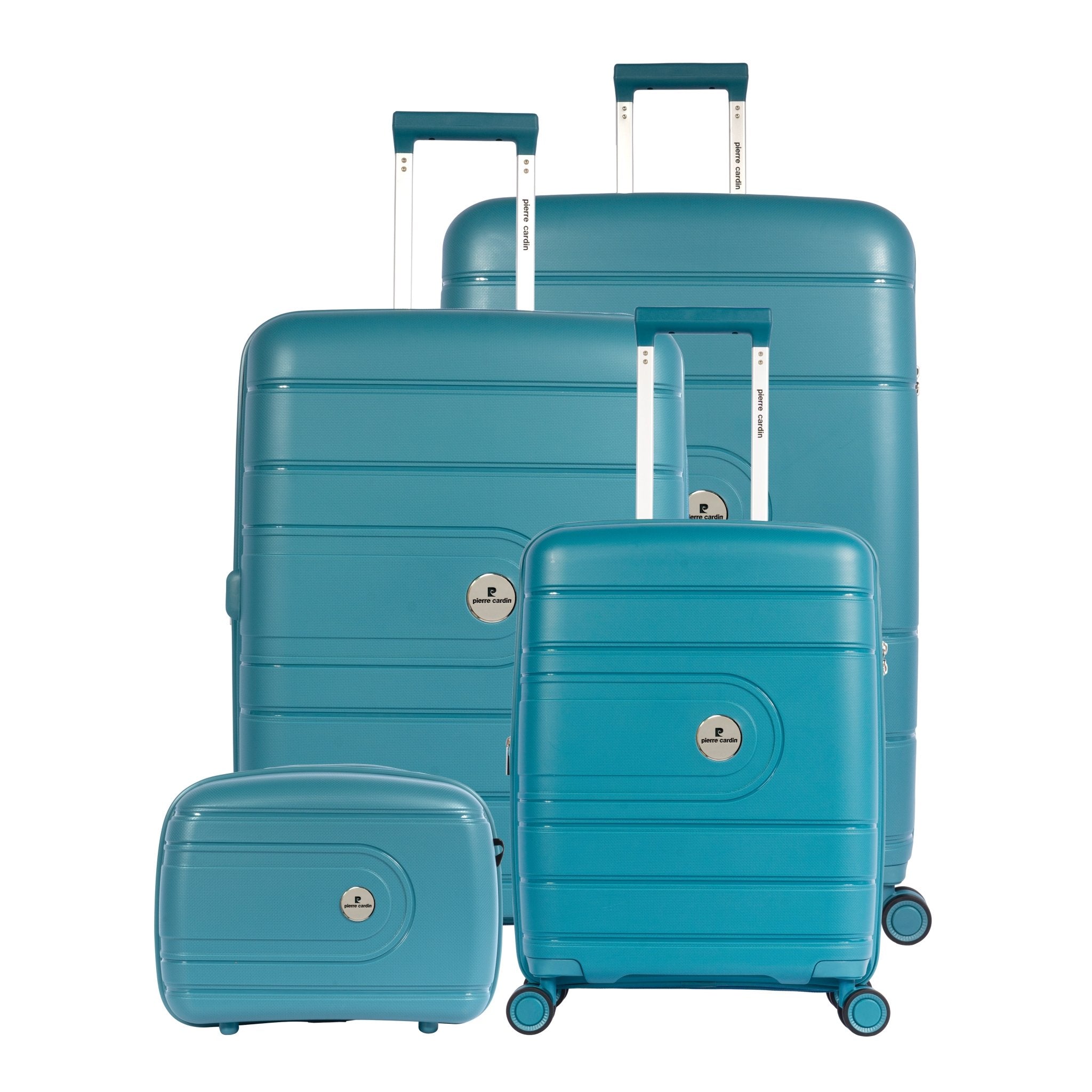 Pierre Cardin Hardcase Trolley Set of 4-Red PC86304W4 - MOON - Luggage & Travel Accessories - Pierre Cardin - Pierre Cardin Hardcase Trolley Set of 4-Red PC86304W4 - Petrol - Luggage Set - 12