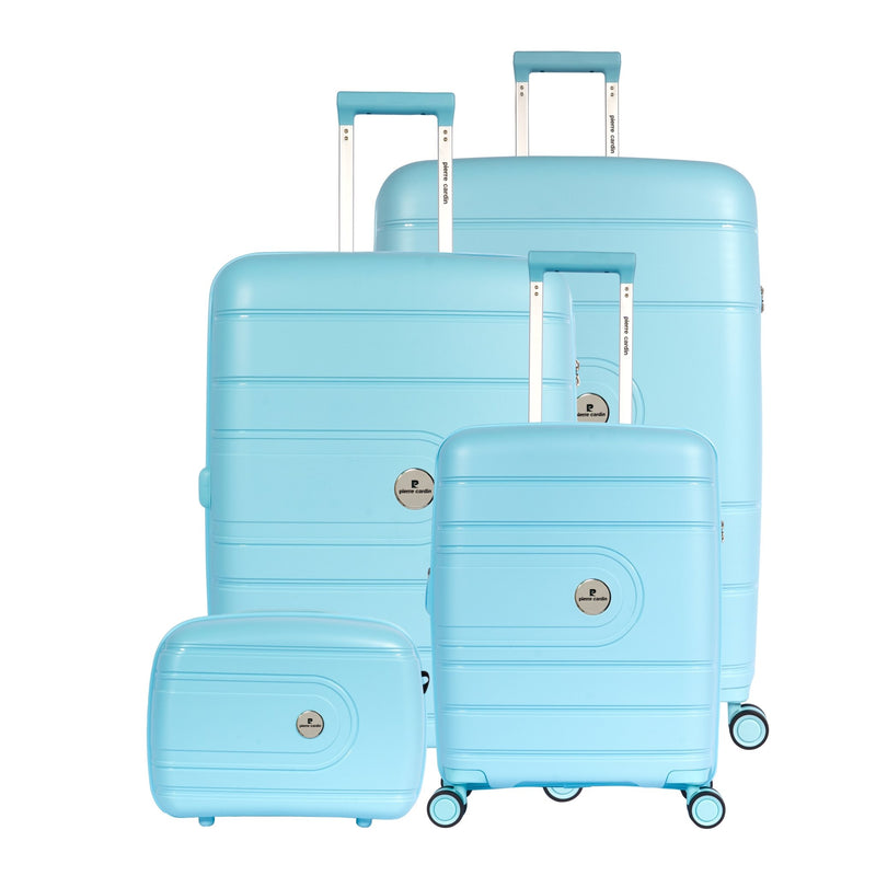 Pierre Cardin Hardcase Trolley Set of 4-Red PC86304W4 - MOON - Luggage & Travel Accessories - Pierre Cardin - Pierre Cardin Hardcase Trolley Set of 4-Red PC86304W4 - SkyBlue - Luggage Set - 10