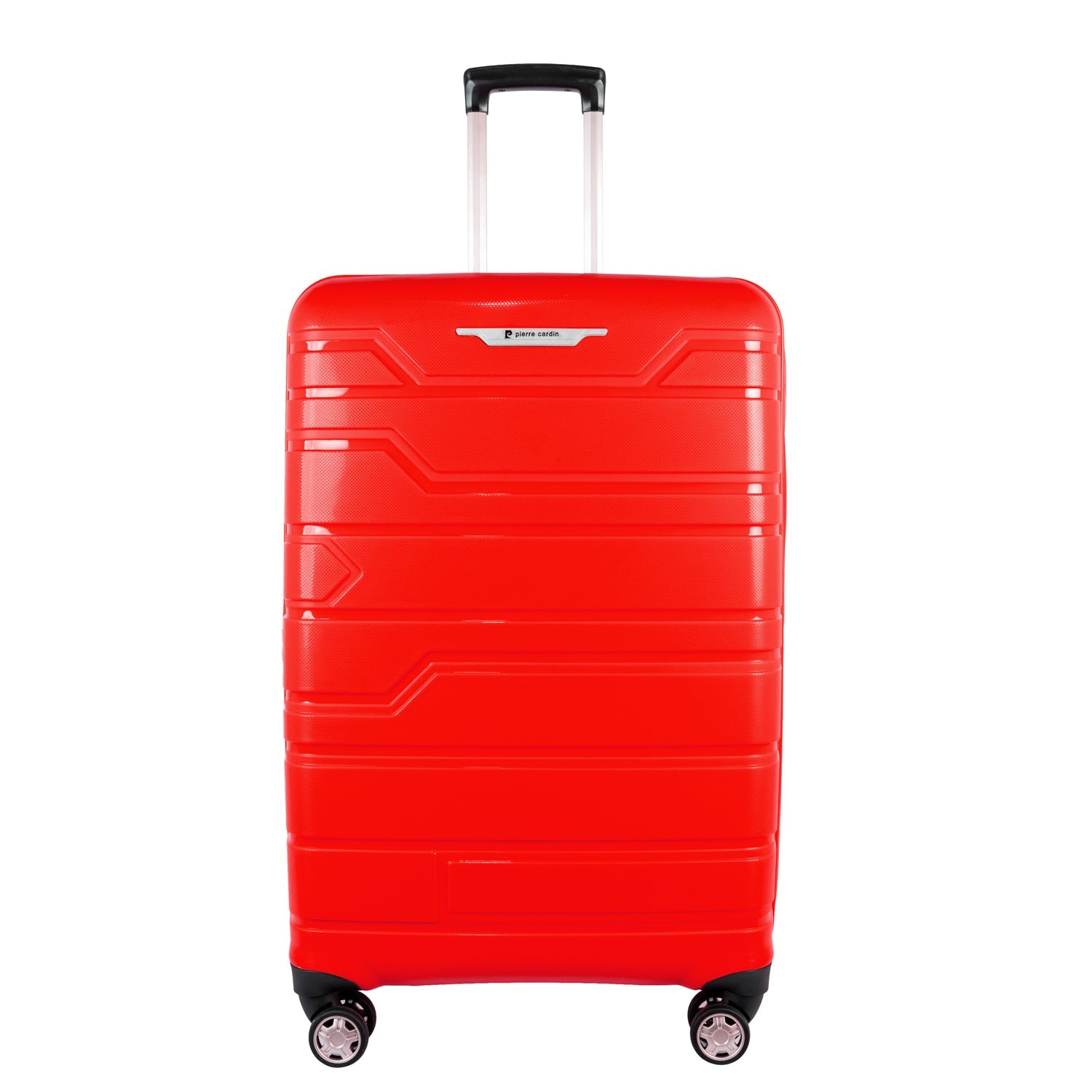 Pierre Cardin Hardcase Trolley Set of 4- Red PC86307 - Moon Factory Outlet - Luggage & Travel Accessories - Pierre Cardin - Pierre Cardin Hardcase Trolley Set of 4- Red PC86307 - Red - Luggage - 2