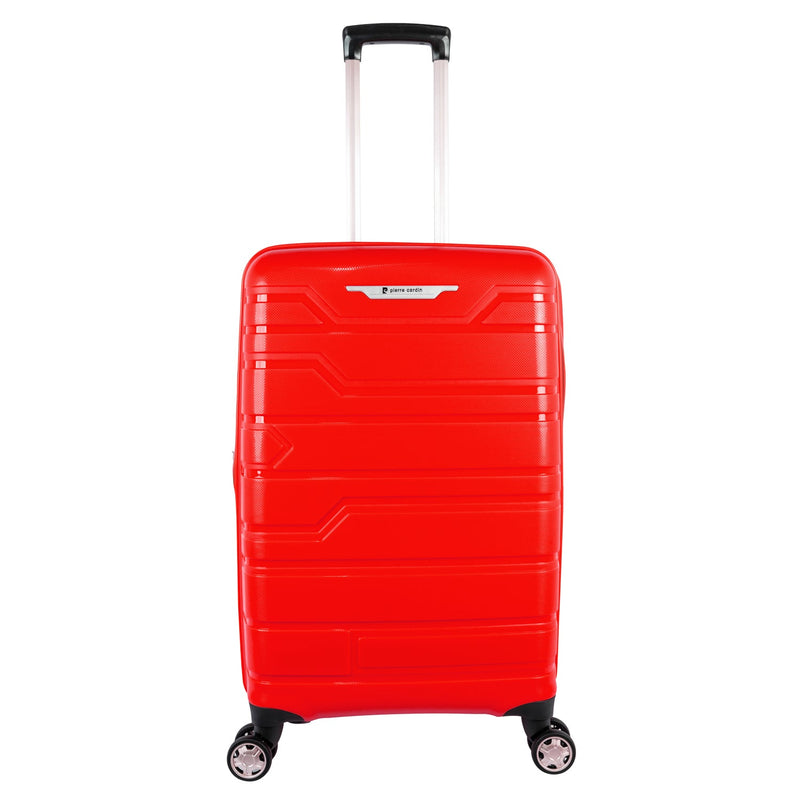 Pierre Cardin Hardcase Trolley Set of 4- Red PC86307 - Moon Factory Outlet - Luggage & Travel Accessories - Pierre Cardin - Pierre Cardin Hardcase Trolley Set of 4- Red PC86307 - Red - Luggage - 6