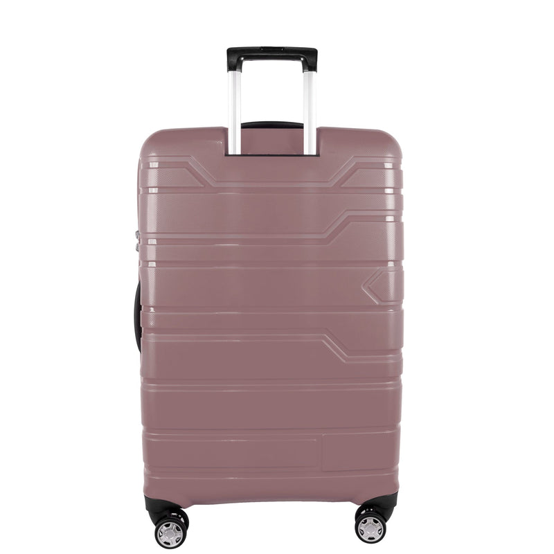 Pierre Cardin Hardcase Trolley Set of 4- Rose Gold PC86307 - Moon Factory Outlet - Luggage & Travel Accessories - Pierre Cardin - Pierre Cardin Hardcase Trolley Set of 4- Rose Gold PC86307 - Rose Gold - Luggage - 4