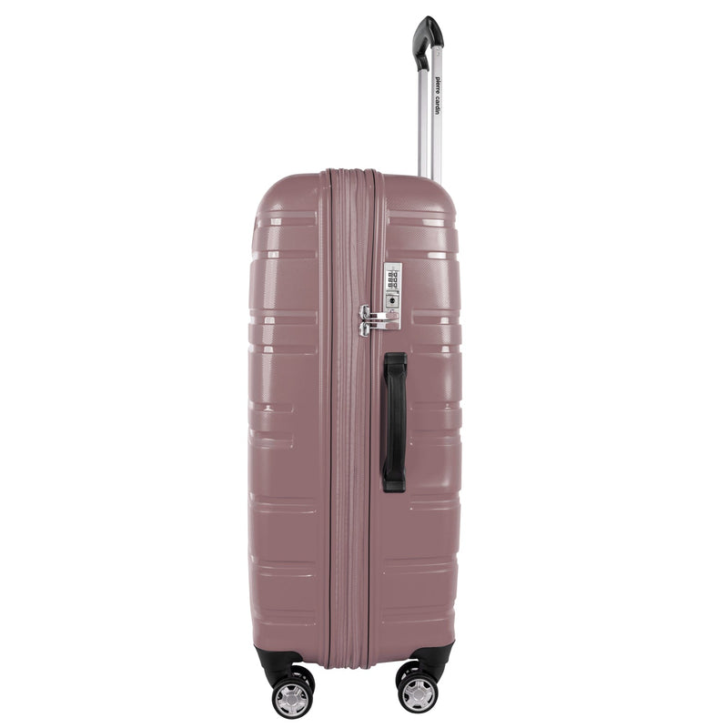 Pierre Cardin Hardcase Trolley Set of 4- Rose Gold PC86307 - Moon Factory Outlet - Luggage & Travel Accessories - Pierre Cardin - Pierre Cardin Hardcase Trolley Set of 4- Rose Gold PC86307 - Rose Gold - Luggage - 3
