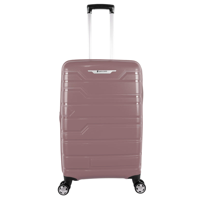 Pierre Cardin Hardcase Trolley Set of 4- Rose Gold PC86307 - Moon Factory Outlet - Luggage & Travel Accessories - Pierre Cardin - Pierre Cardin Hardcase Trolley Set of 4- Rose Gold PC86307 - Rose Gold - Luggage - 6
