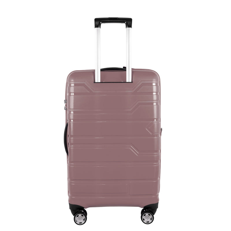 Pierre Cardin Hardcase Trolley Set of 4- Rose Gold PC86307 - Moon Factory Outlet - Luggage & Travel Accessories - Pierre Cardin - Pierre Cardin Hardcase Trolley Set of 4- Rose Gold PC86307 - Rose Gold - Luggage - 8
